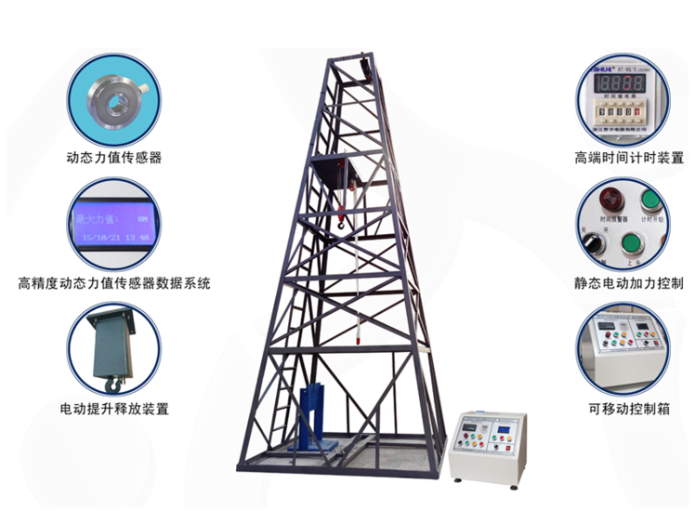 AQD-DT-T3安全帶整體動態(tài)負荷、靜態(tài)負荷測試儀